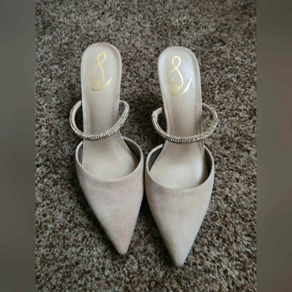 Euc Size 8 Sam Eldeman Verity Mule Pump - image 1